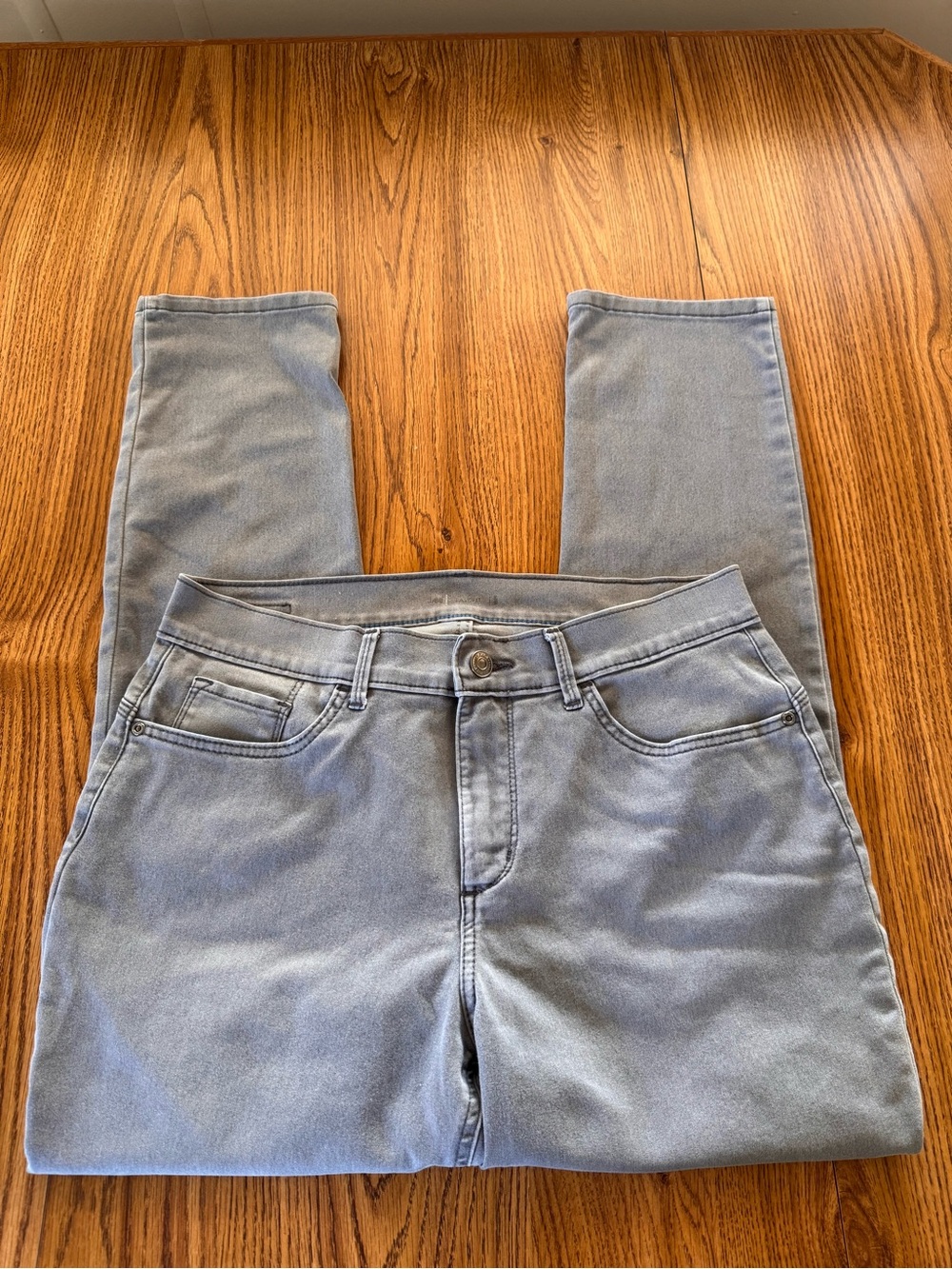 Lee Easy Fit Gray Jeans Size 12 Short